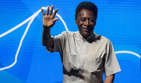 Pelé, ex futbolista brasileño