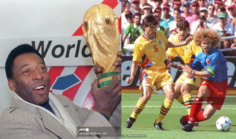 Pelé, su pifia con la Selección Colombia y la sentencia en el Mundial USA 94