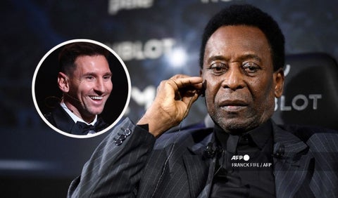 Pelé y Messi