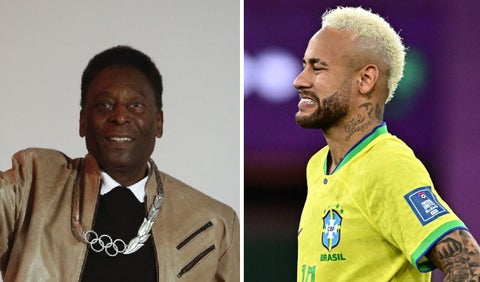 Pelé y Neymar