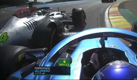 Fernando Alonso y Lewis Hamilton