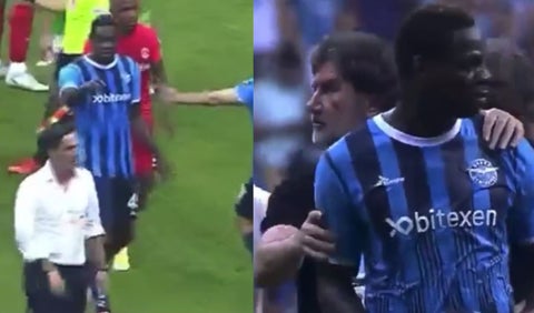 Pelea de Balotelli