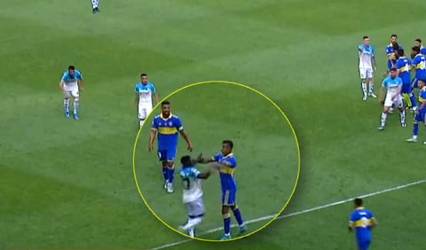 Pelea de Villa y Carbonero en Argentina