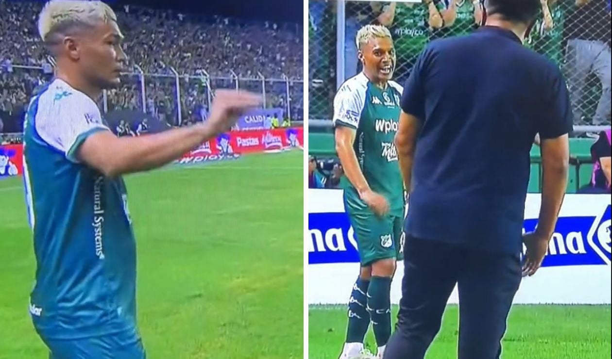 Pelea de Teo y César Farías