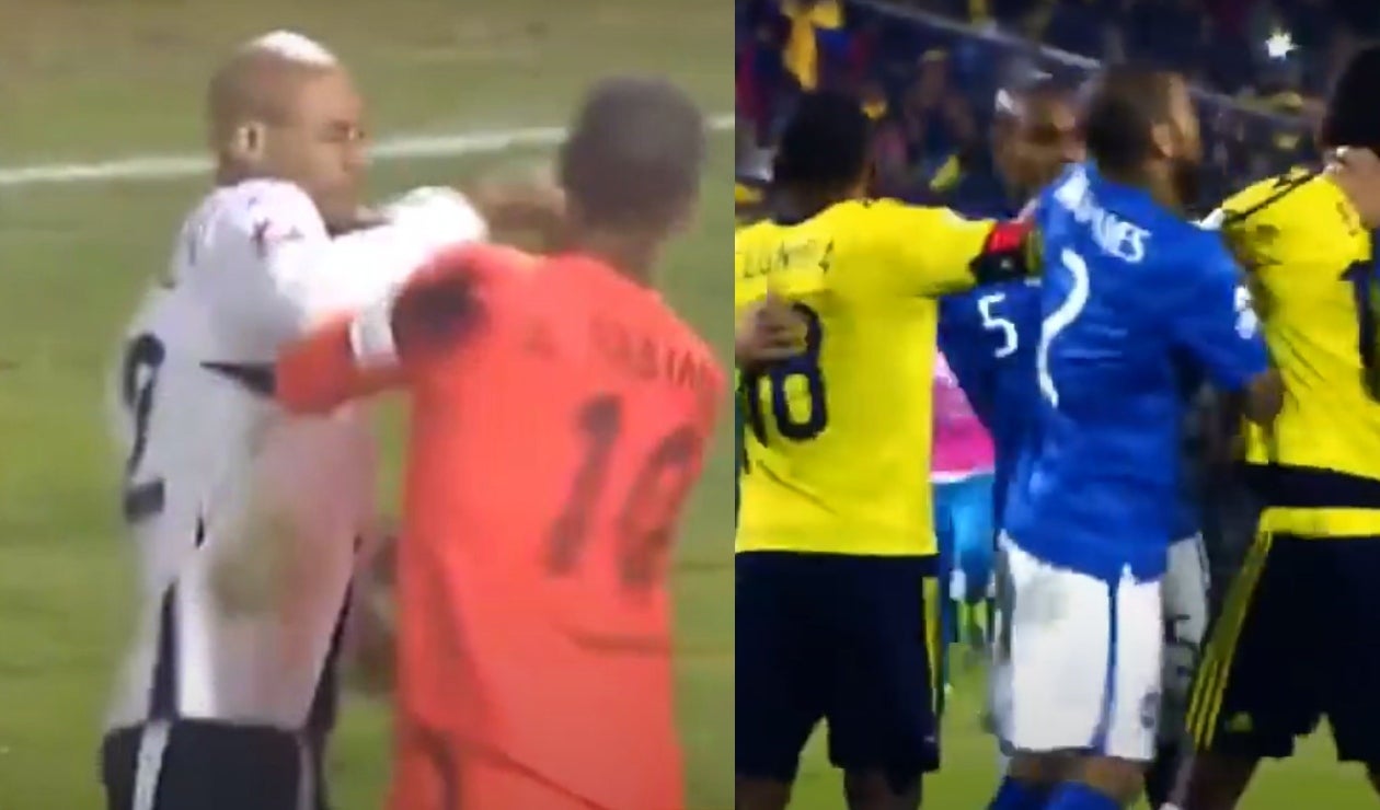 Batalla campal en inmediaciones al Estadio