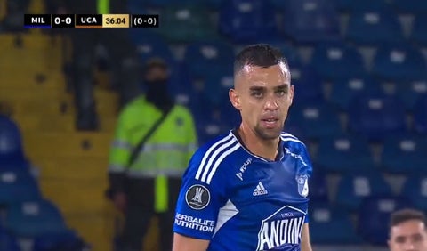 Penal en contra de Millonarios en Libertadores