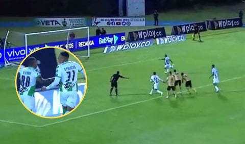 Penalti de Dorlan Pabón ante Águilas