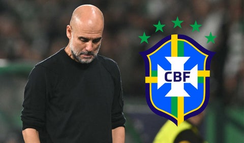 Pep Guardiola y la selección de Brasil
