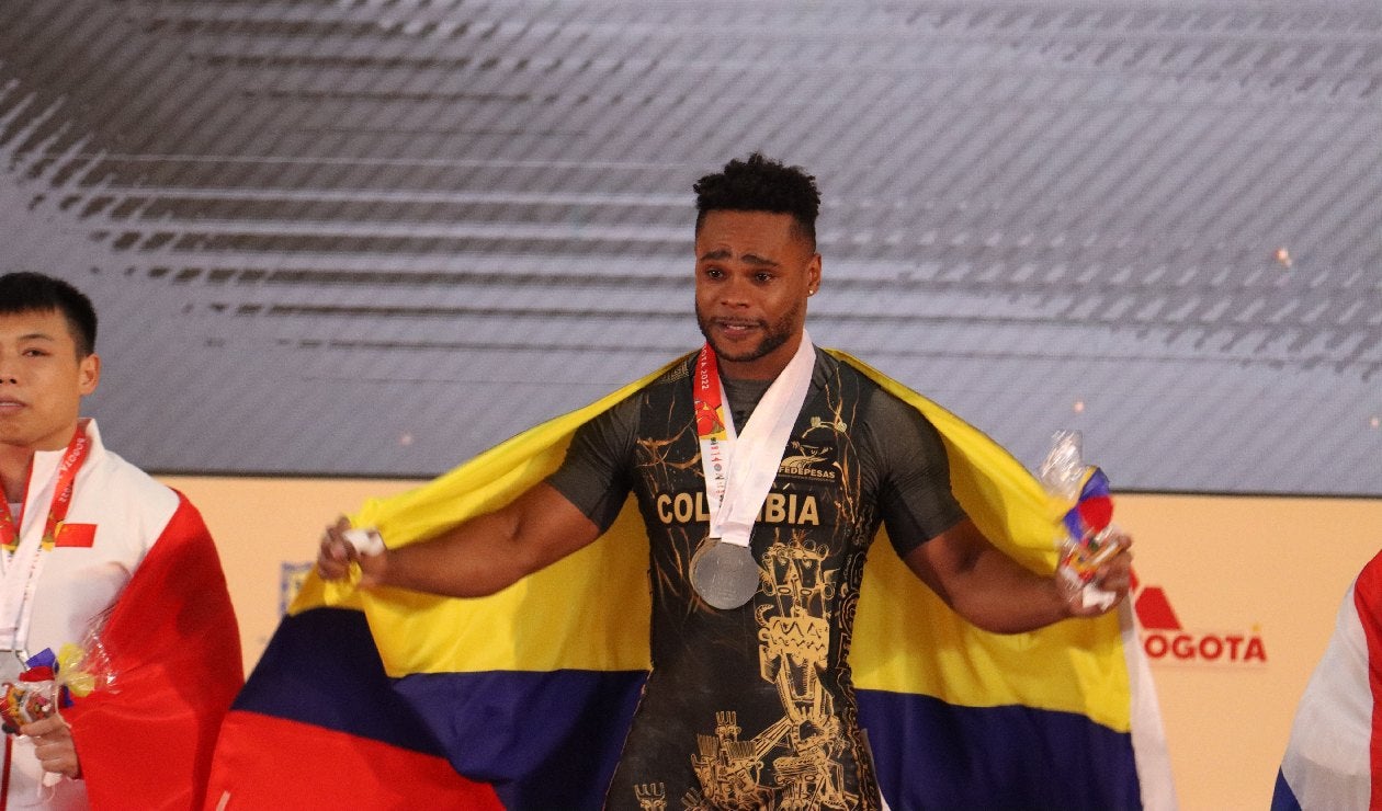 Francisco Mosquera, campeón Mundial de Levantamiento de pesas