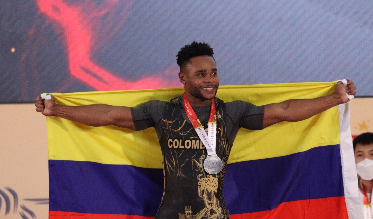 Francisco Mosquera, campeón Mundial de Levantamiento de pesas
