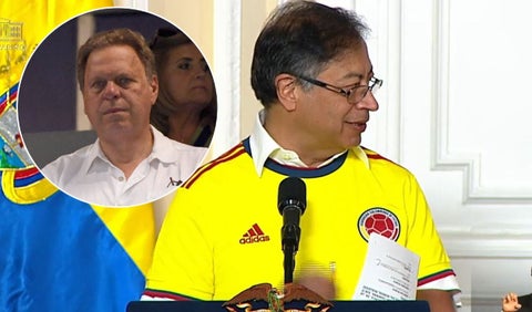 Gustavo Petro y Ramón Jesurún