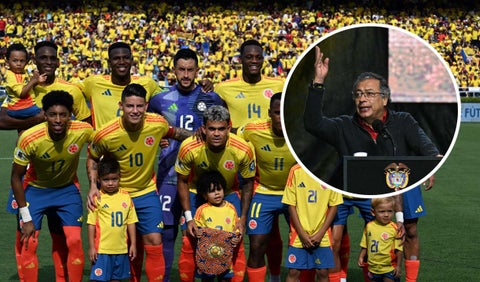 Gustavo Petro, Selección Colombia