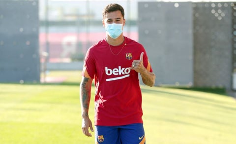 Philippe Coutinho regresó a Barcelona