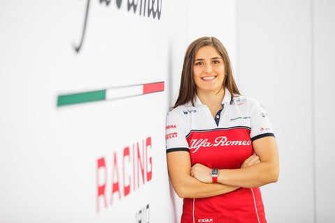 Tatiana Calderón- con Alfa Romeo Racing