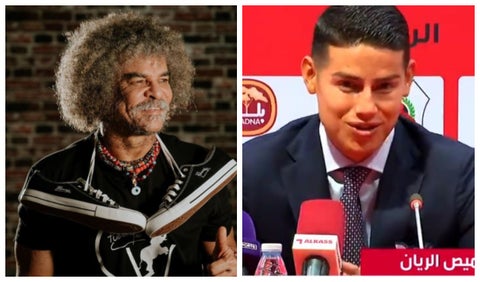 Pibe Valderrama y James