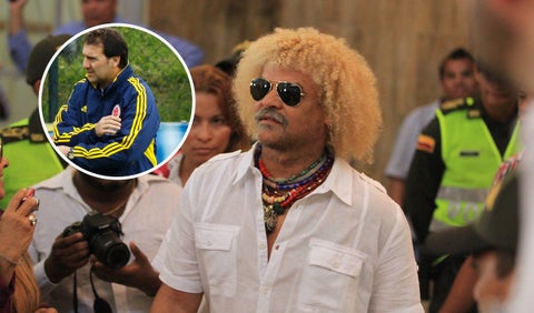 Pibe Valderrama y Néstor Lorenzo