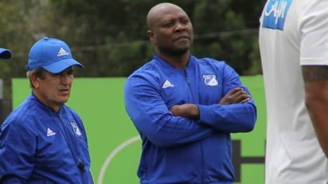 Jorge Luis Pinto y Freddy Rincón en Millonarios