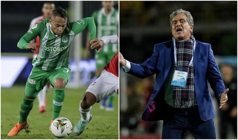 Jarlan Barrera y Jorge Luis Pinto