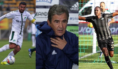 Andrés Pérez, Jorge Luis Pinto y Hugo Rodallega