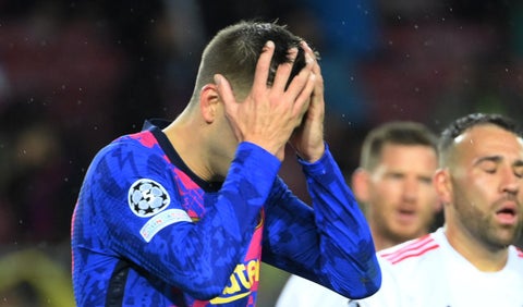 Piqué, jugador del Barcelona