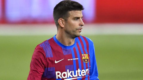 Piqué, central del Barcelona