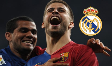 Gerard Piqué Real Madrid