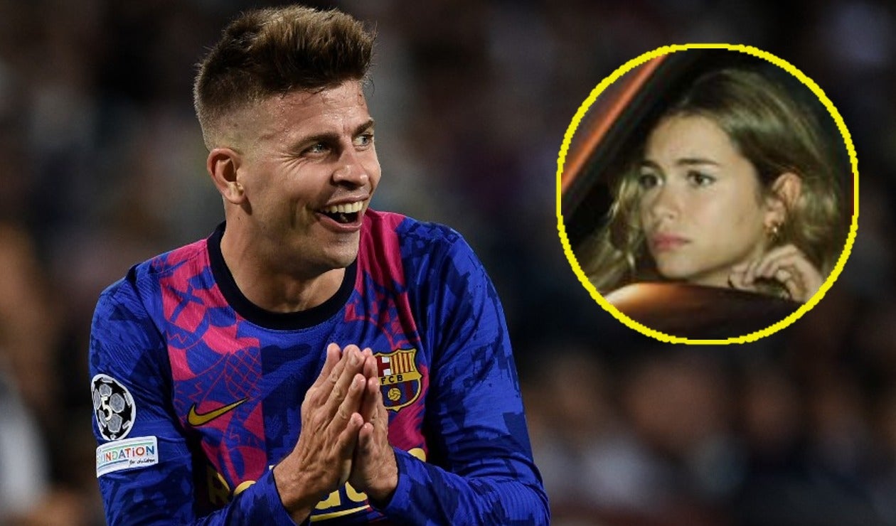 Piqué y Clara Chía