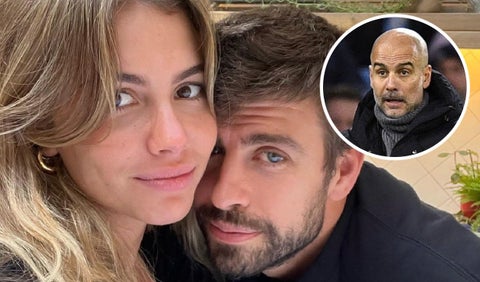 Gerard Piqué Clara Chía Pep Guardiola