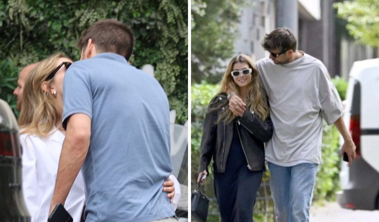 Piqué y Clara Chía