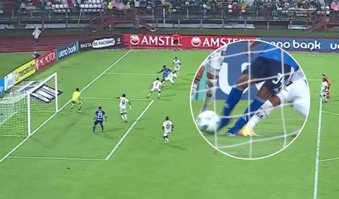 VIDEO polémico penal que no le pitaron a Millonarios vs Once Caldas
