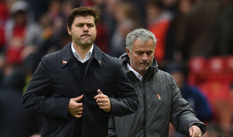 Mauricio Pochettino y José Mourinho