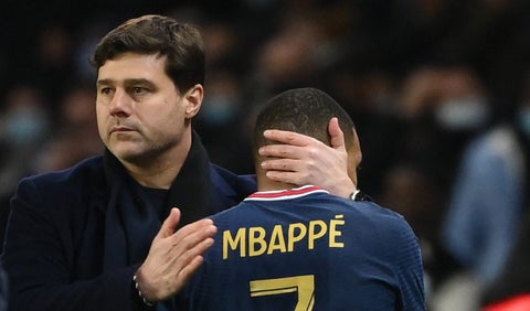 Pochettino y Mbappé
