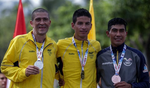 Podio Juegos Bolivarianos 2017