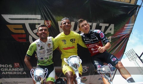 Podio Vuelta al Táchira 2022