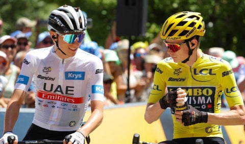 Tadej Pogacar y Jonas Vingegaard