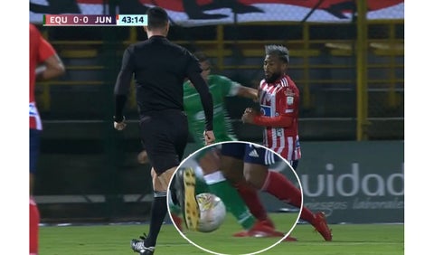 La Equidad vs Junior - polémica