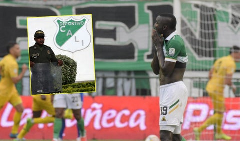 Policía custodia la sede del Cali por posible agresión