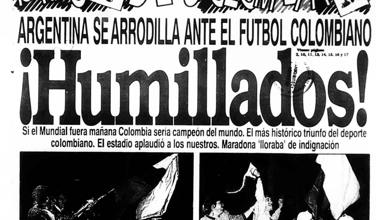 Portada del diario El Espacio el 6 de septiembre de 1993 