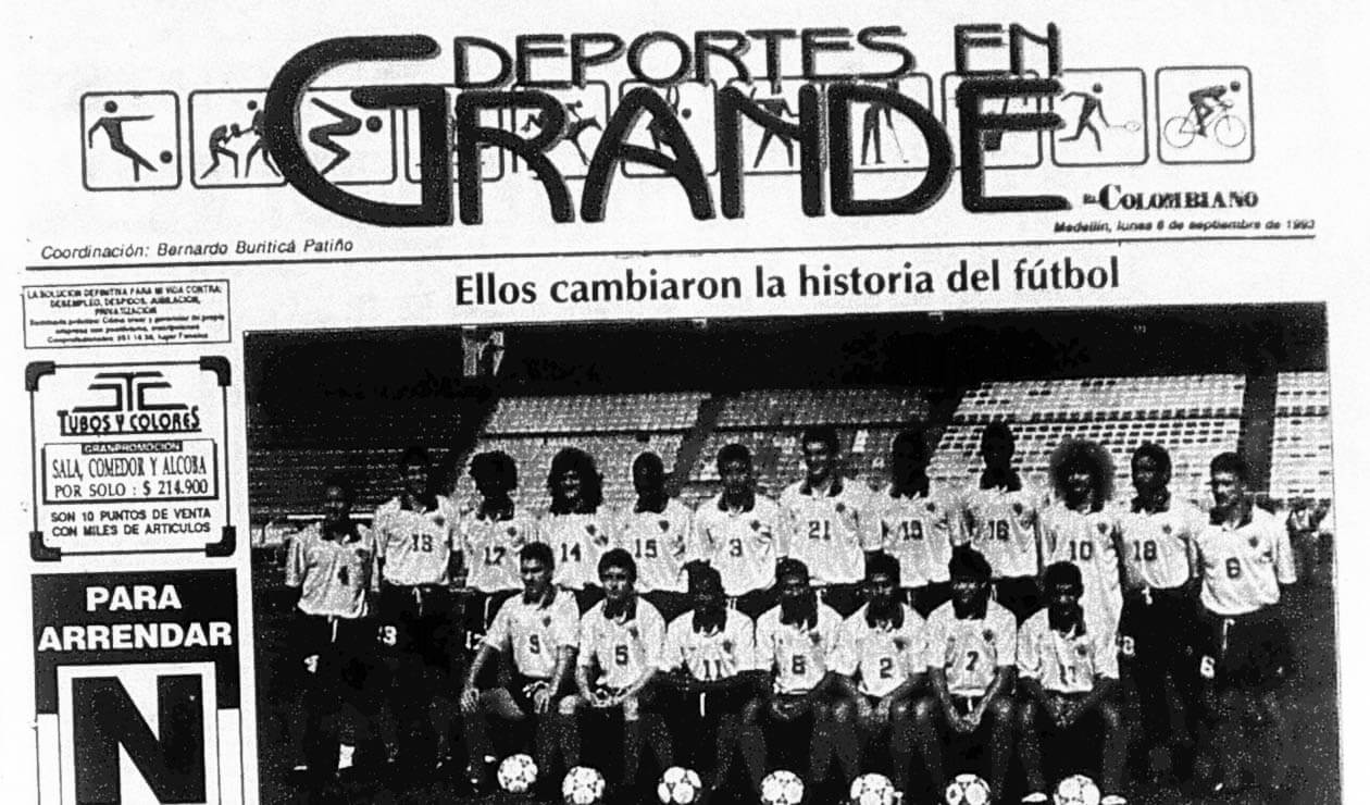 El diario El Colombiano y las reacciones por el triunfo de Colombia ante Argentina 5-0 