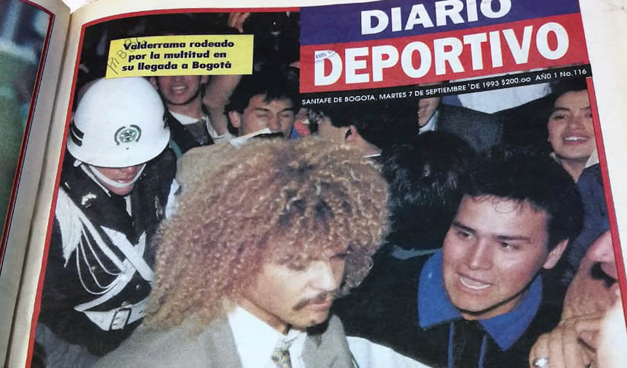 Portada del Diario Deportivo el 7 de septiembre de 1993 