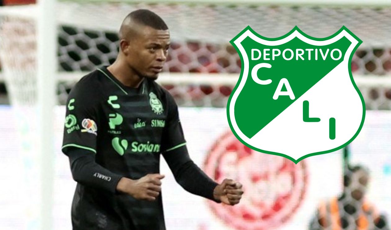 Harold Preciado con el Deportivo Cali