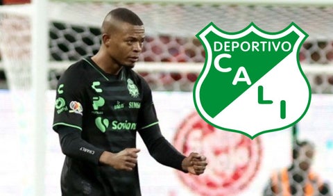 Harold Preciado con el Deportivo Cali