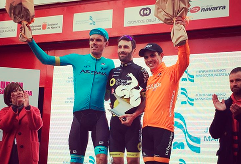 Sergio Higuita tercer puesto en el Gran Premio Induráin