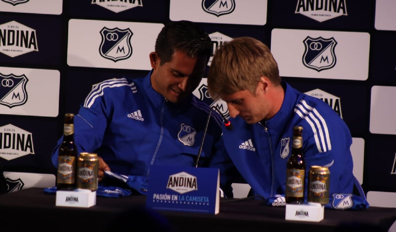 Presentación Cerveza Andina, Millonarios