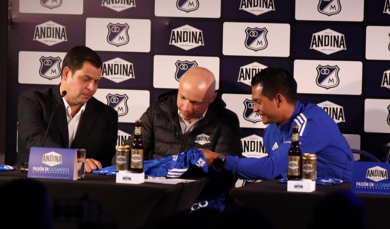 Presentación Cerveza Andina, Millonarios