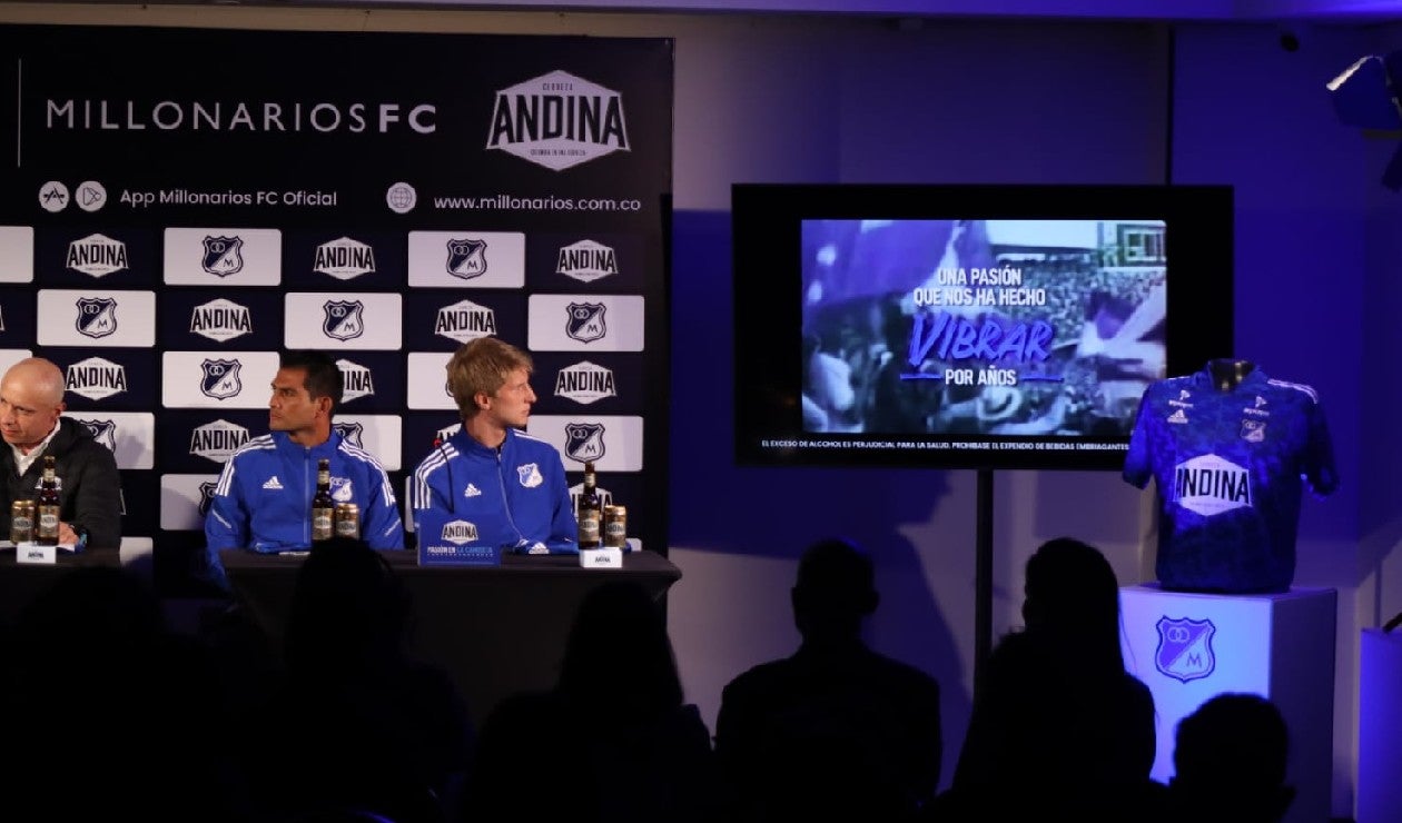 Presentación Cerveza Andina, Millonarios