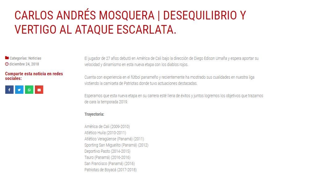 Presentación de Carlos Mosquera