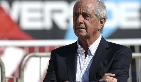 Rodolfo D'Onofrio, presidente de River Plate