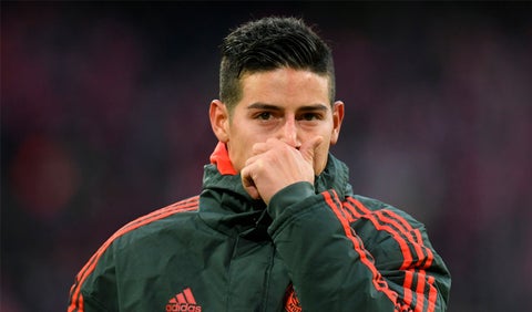 James Rodríguez tiene un futuro incierto en cuanto a continuar en el Bayern Munich