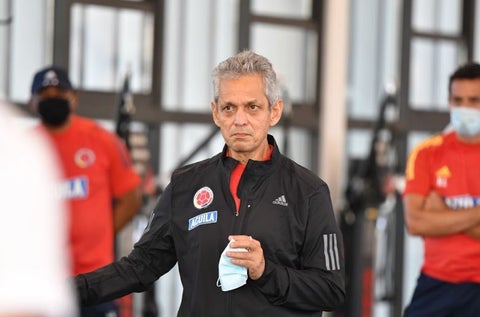 Primer entrenamiento de Reinaldo Rueda con Colombia